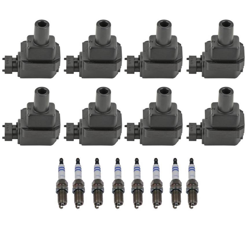 Mercedes Ignition Coil Kit (Double Iridium) 0001587203 Bosch Bosch